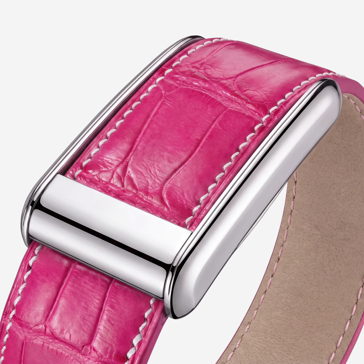 Fuchsia Pink Alligator