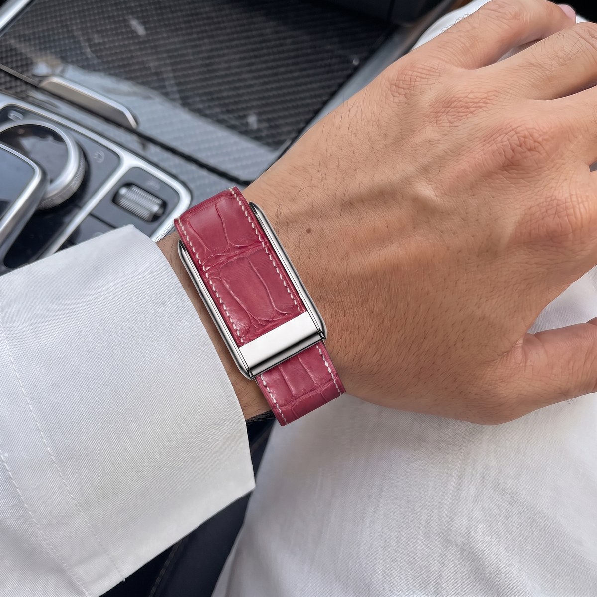 Wine Red Alligator